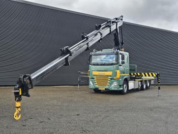 XF 460 8x2 / HIAB CRANE + REMOTE / KRAN / GRUA